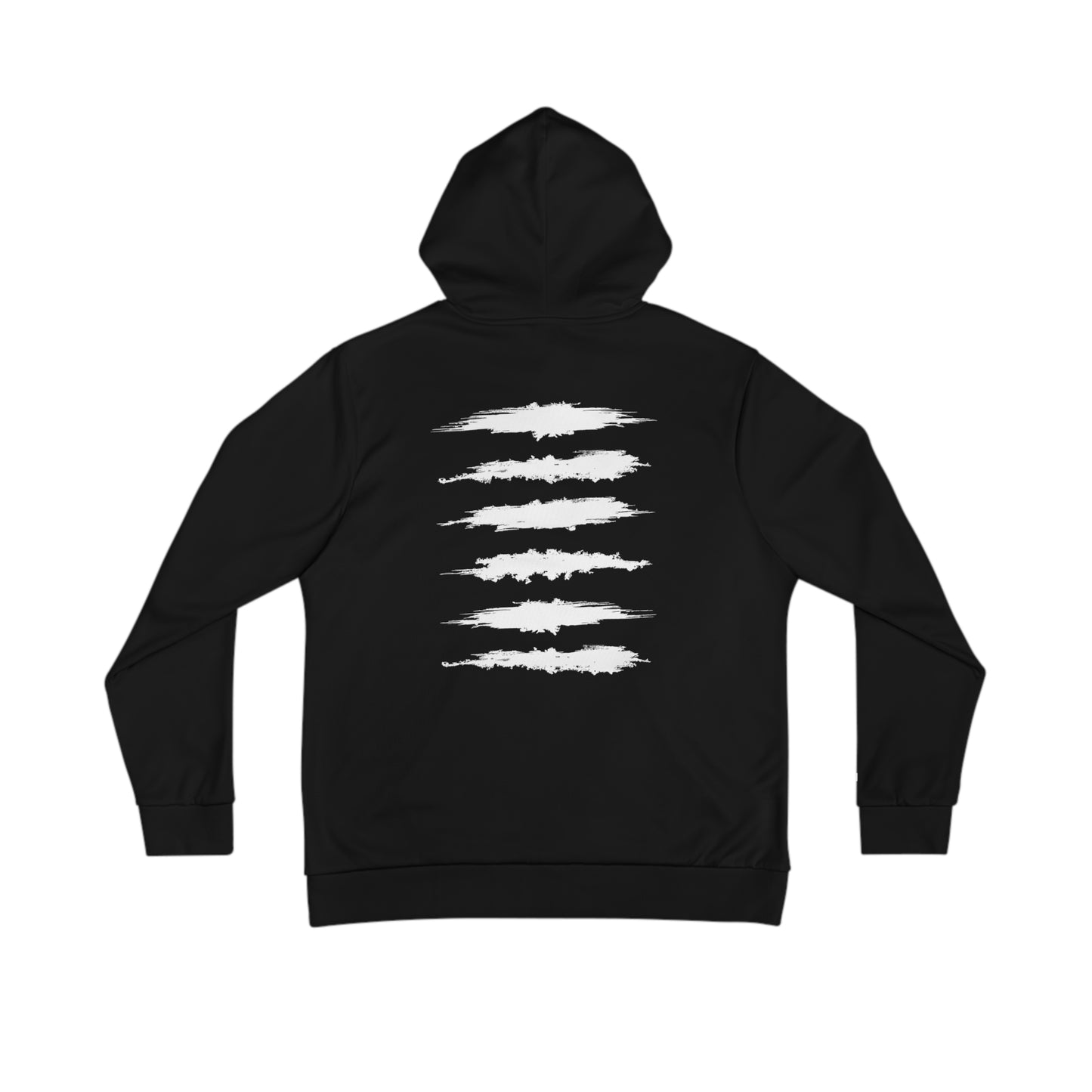 RAVEN SICK PRINT HOODIE BLACK/WHITE