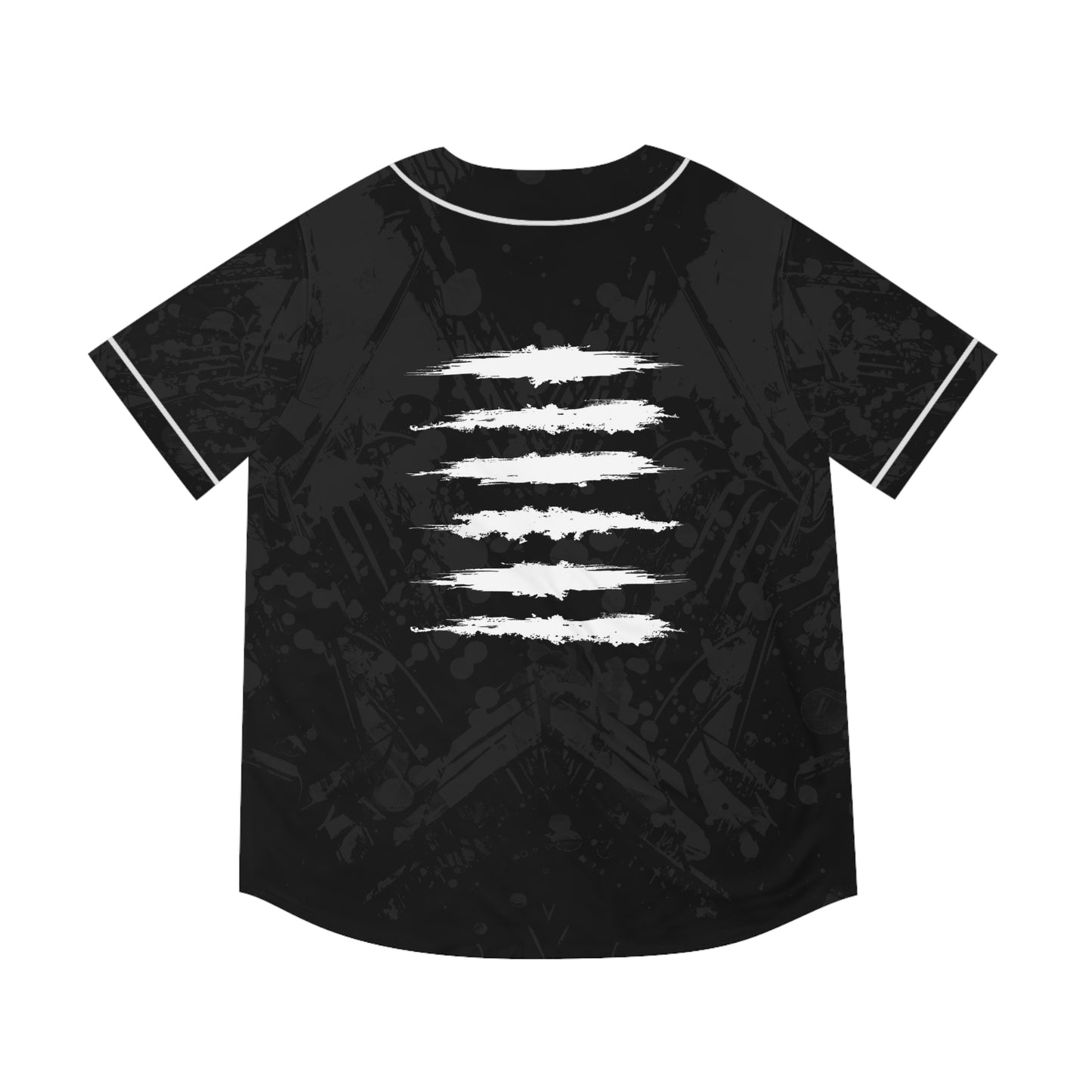 DARK MATTER SICK V2 PRINT BASEBALL JERSEY BLACK