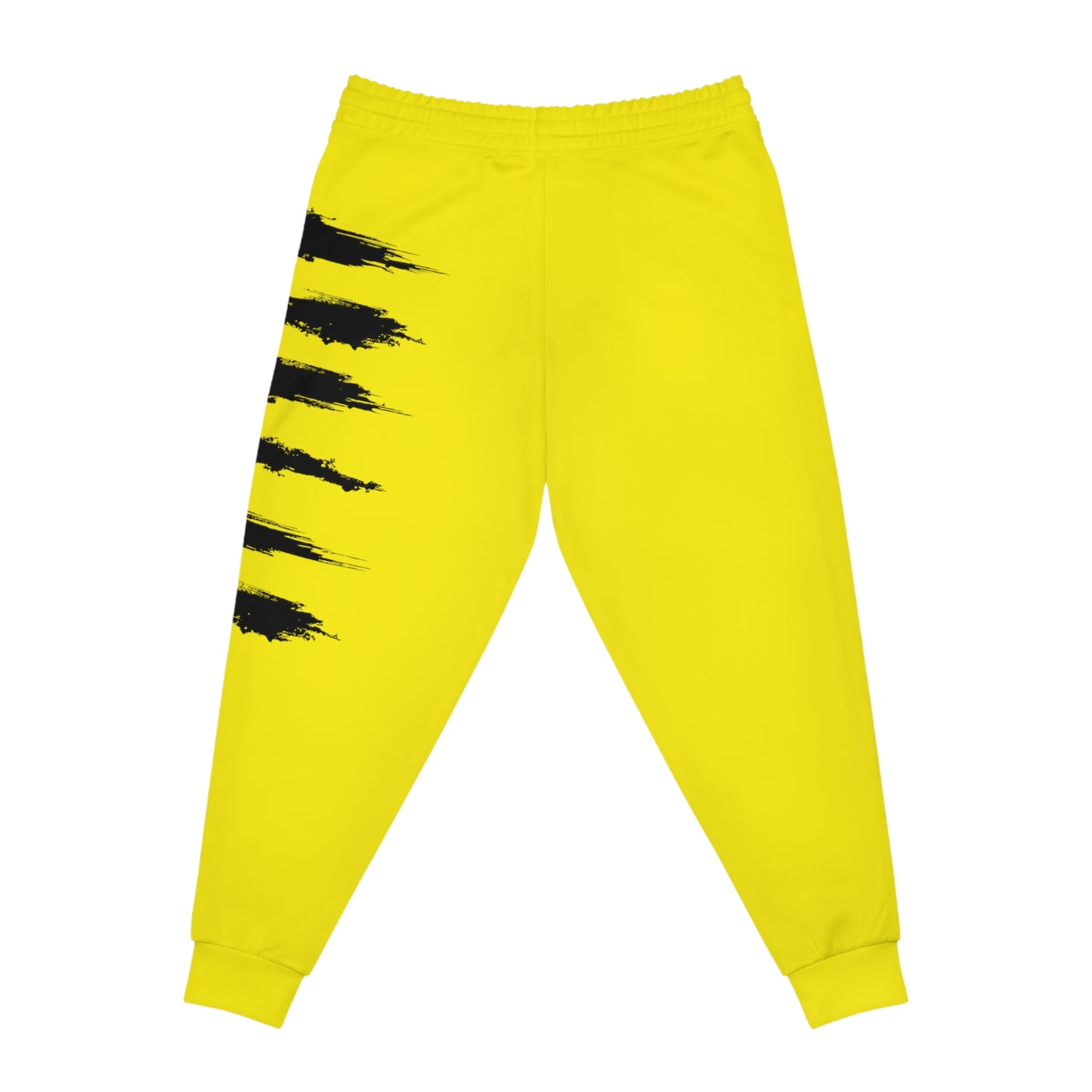 SOL SICK PRINT TRACKSUIT BOTTOMS YELLOW/BLACK