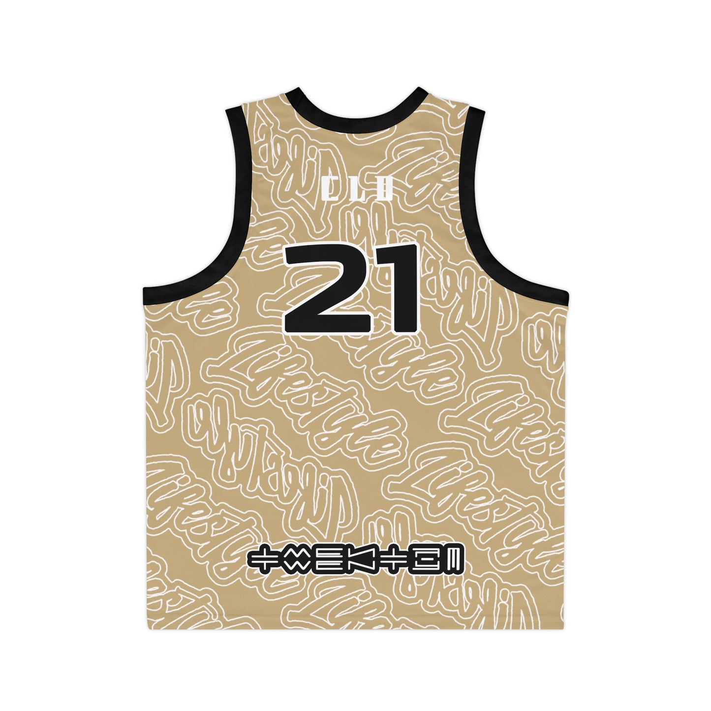 TNT LP TWENTY3 BASKETBALL JERSEY BEIGE/BLACK/WHITE