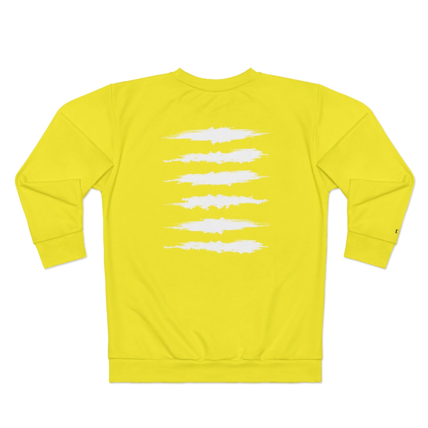 SOL SICK PRINT CREWNECK YELLOW/WHITE