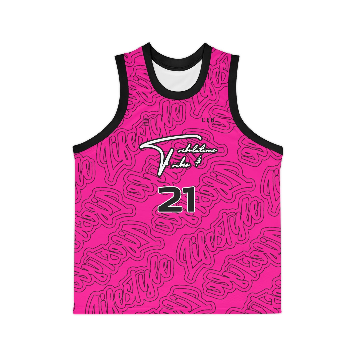 TNT LP TWENTY3 BASKETBALL JERSEY HOT PINK/BLACK/WHITE