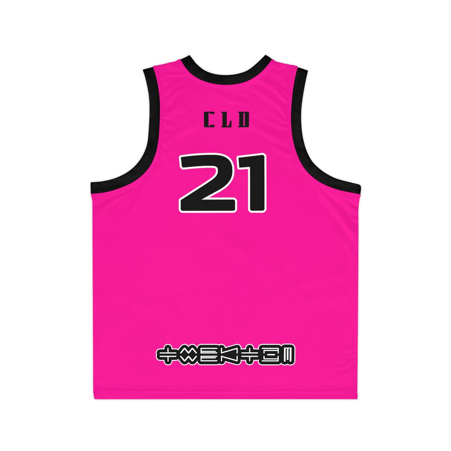 TNT 2 TWENTY3 BASKETBALL JERSEY HOT PINK/BLACK/WHITE