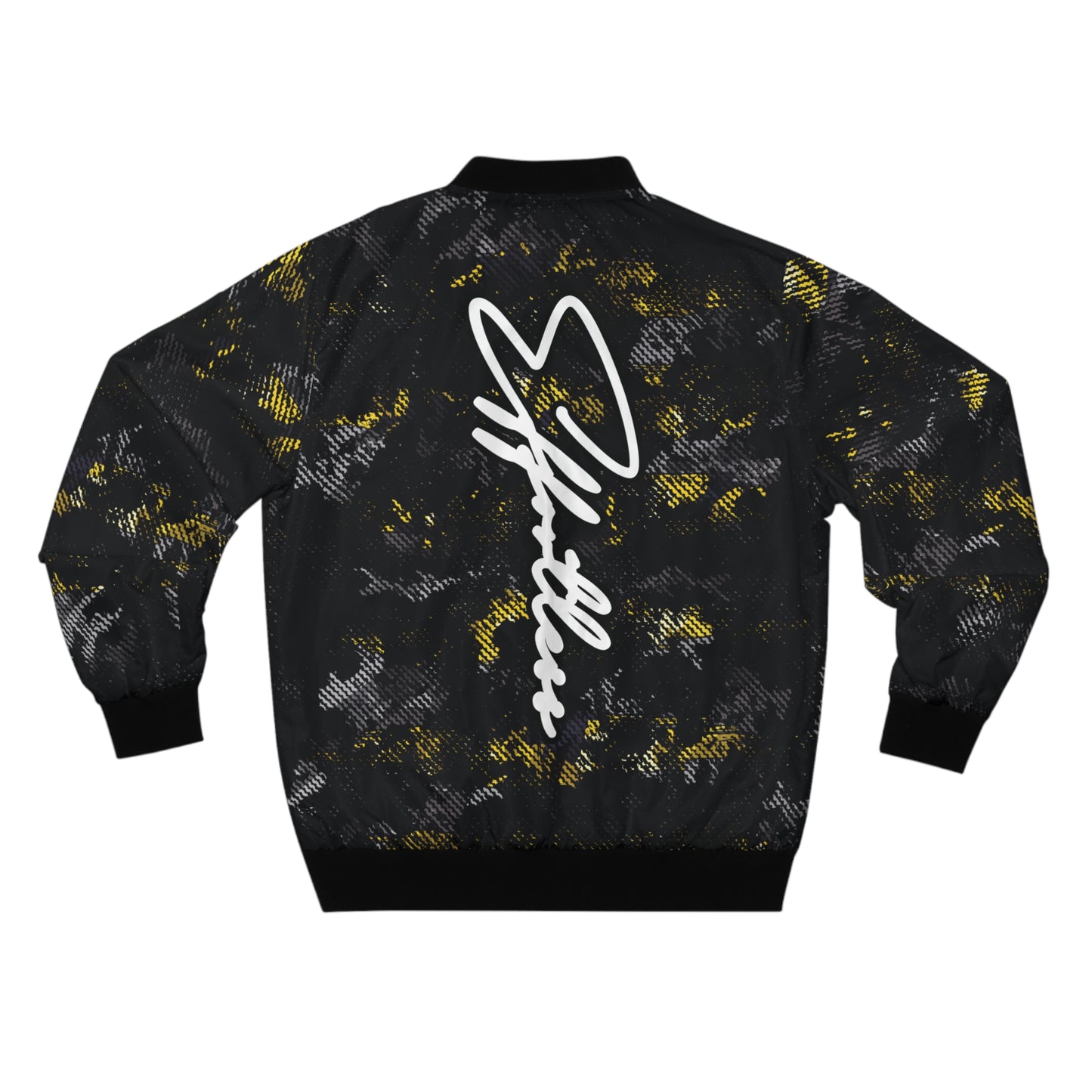 GLD x EFFORTLESS by MJDT BOMBER JACKET GOLD/BLACK/WHITE (Only 35 Limited Editions)
