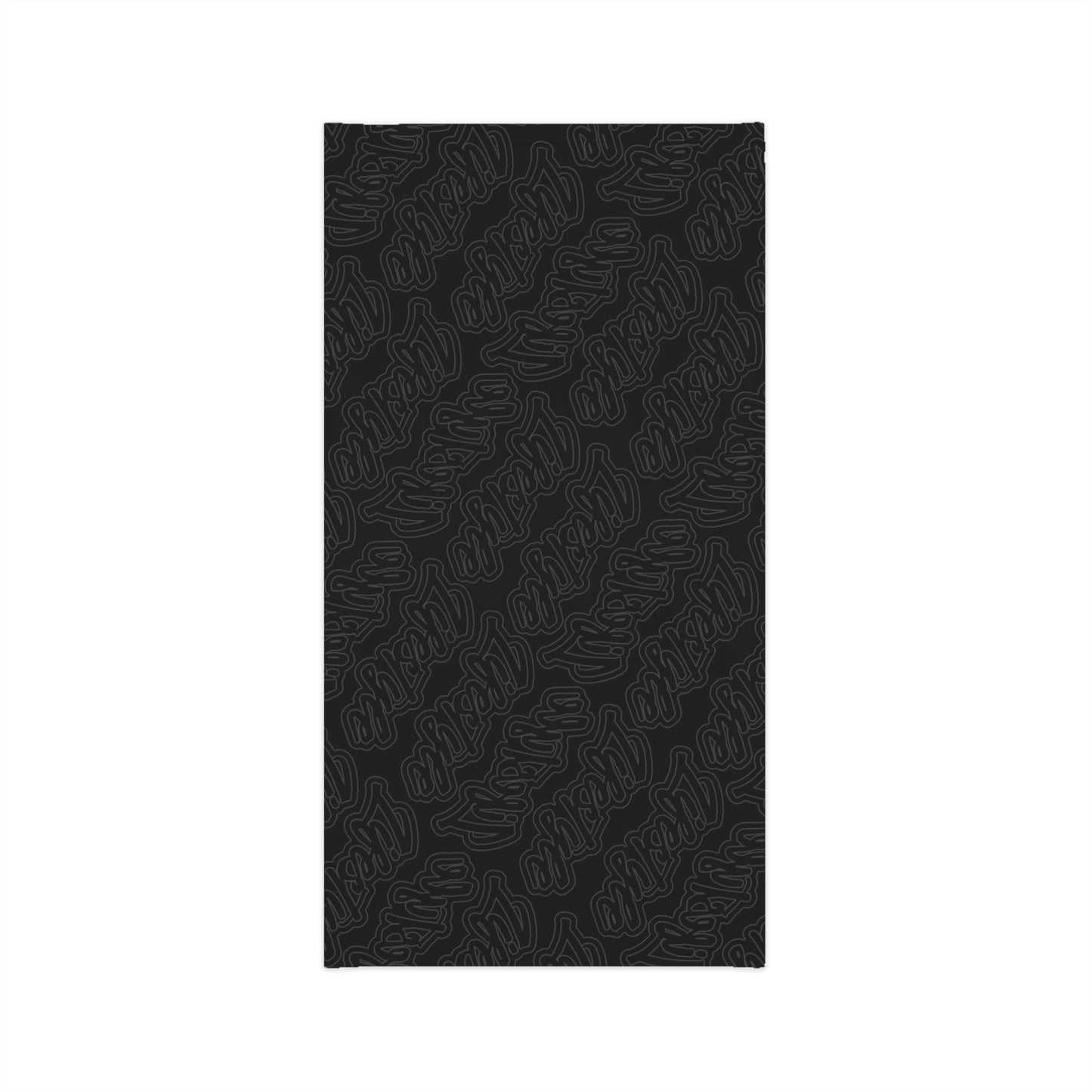LIFESTYLE PATTERN BLACK GREY NECK TUBE