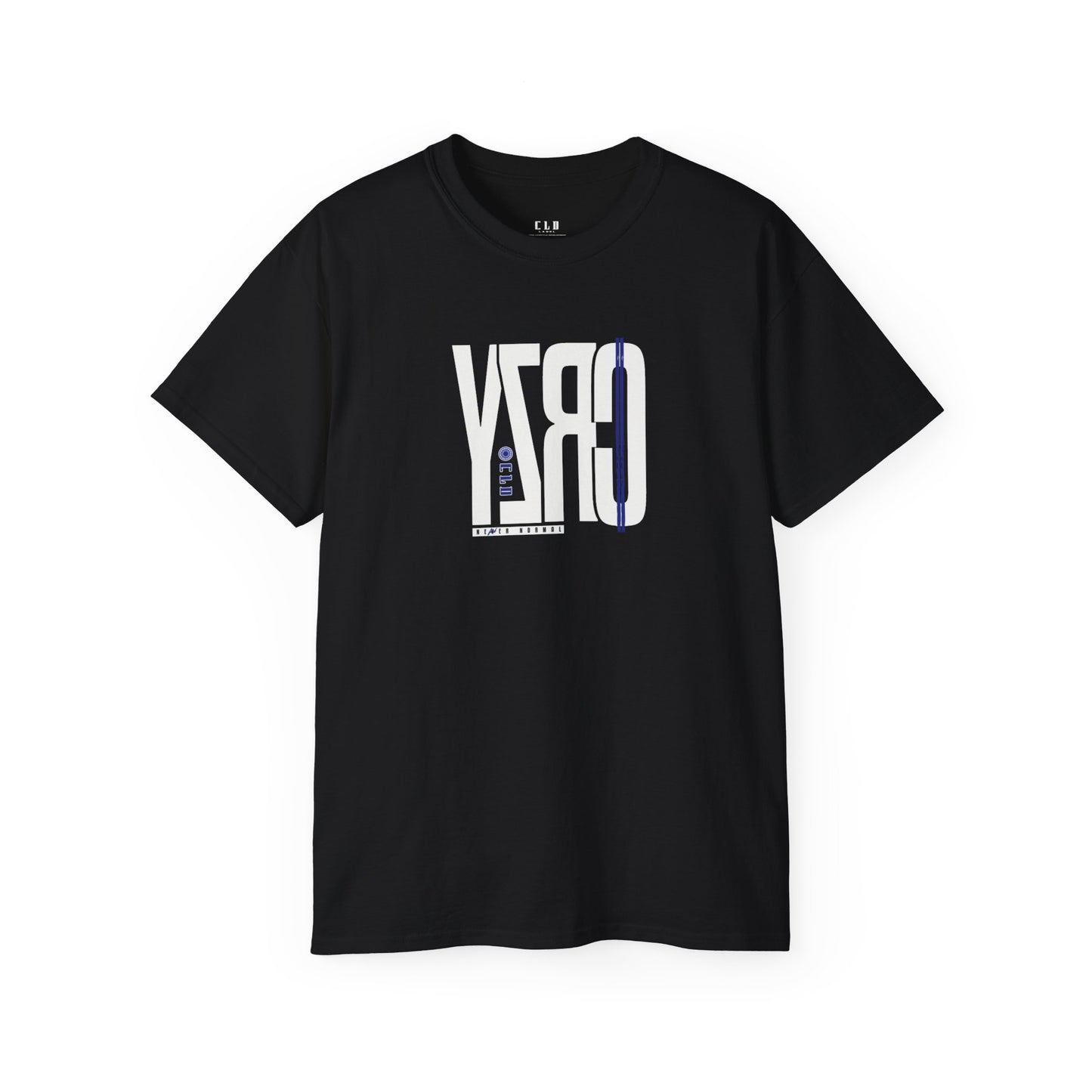 MIDNIGHT 2CRZY NNFN TEE T SHIRT PRINT BLACK/WHITE/BLUE
