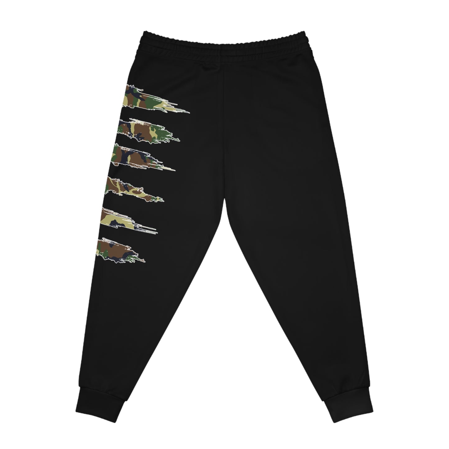CAMOSIDE WOODLAND GREEN STRP SICK V2 PRINT JOGGERS BOTTOMS GREEN/WHITE/BLACK TRACKSUIT
