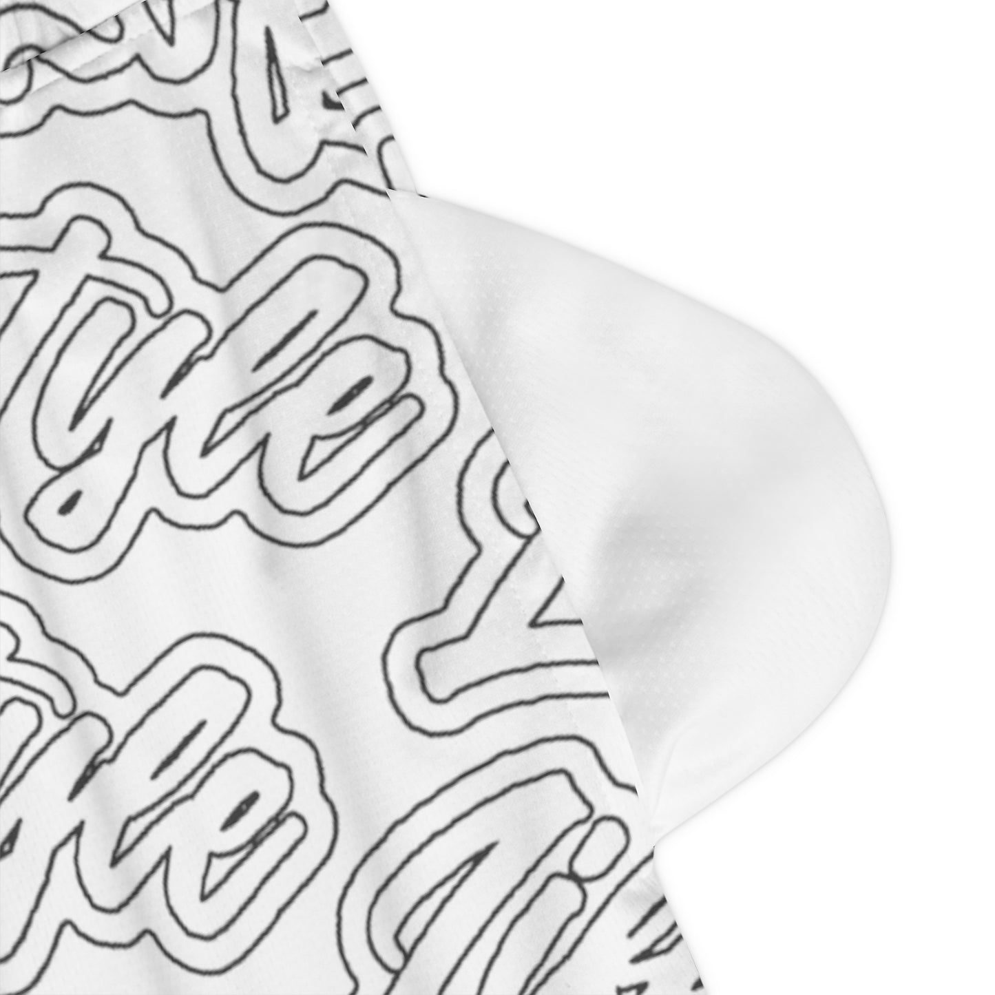 TWENTY3 BASKETBALL SHORTS WHITE/BLACK/WHITE