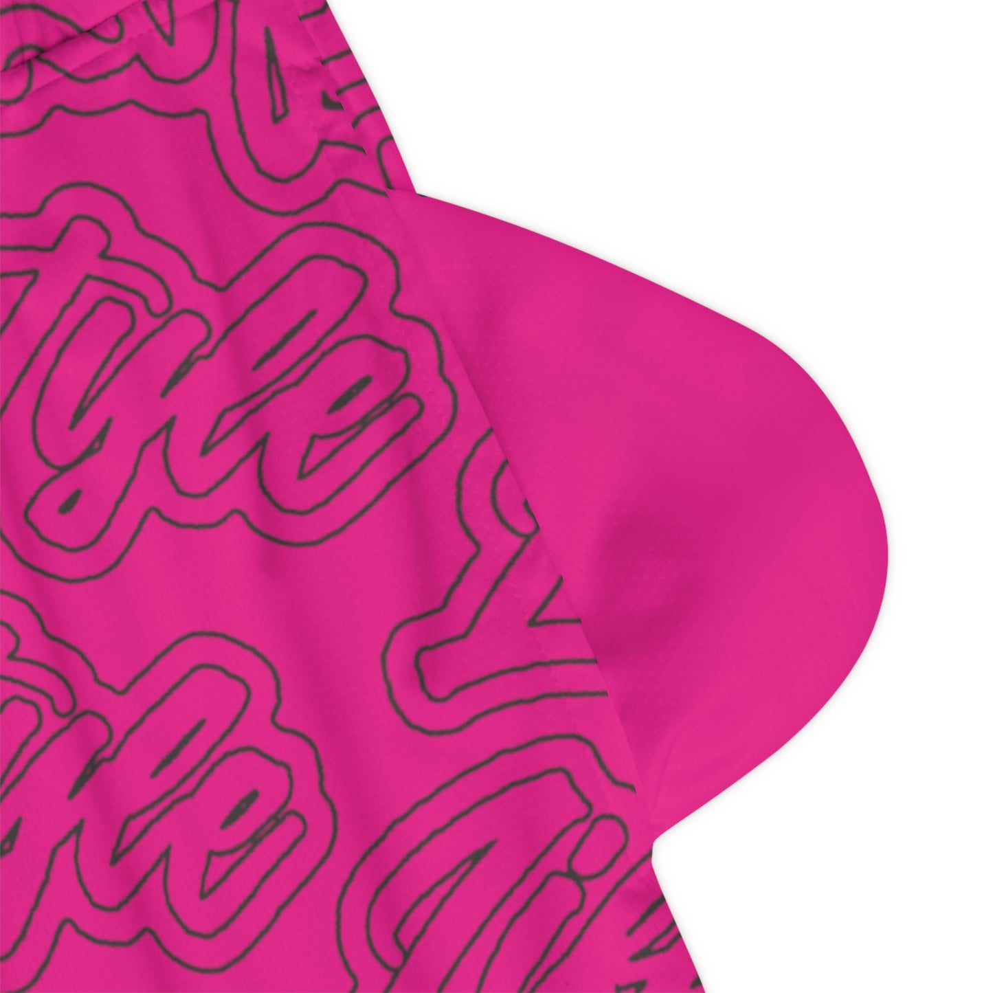 TWENTY3 BASKETBALL SHORTS HOT PINK/BLACK/WHITE