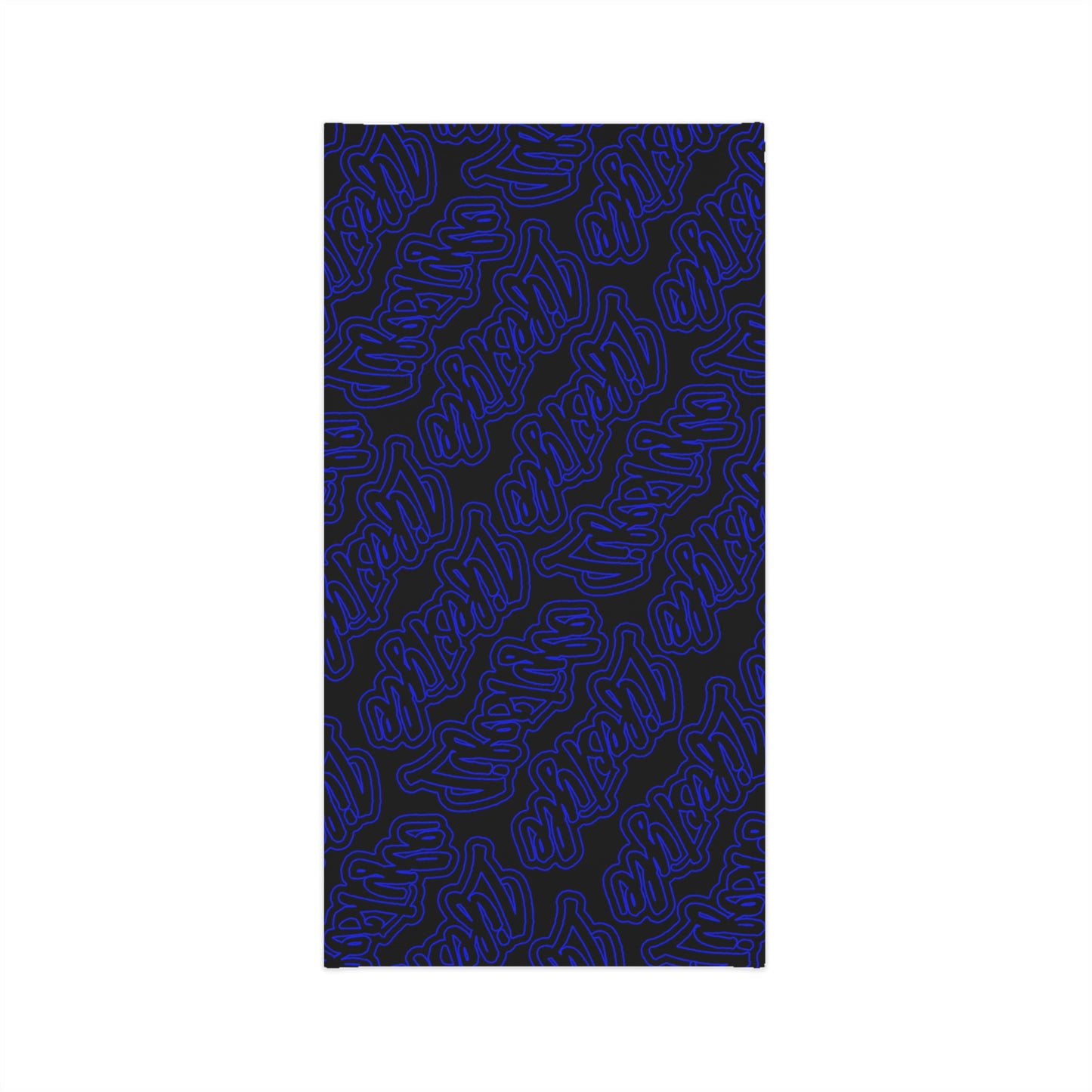LIFESTYLE PATTERN BLACK BLUE NECK TUBE