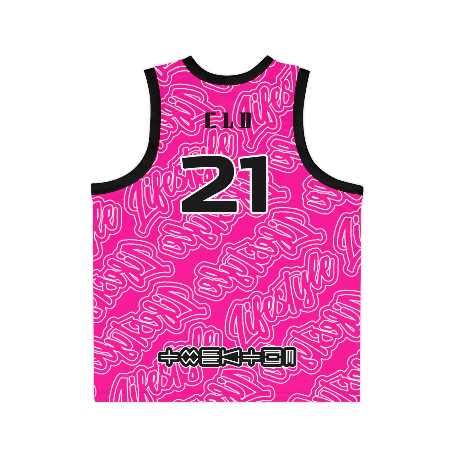 TNT LP TWENTY3 BASKETBALL JERSEY HOT PINK/BLACK/WHITE
