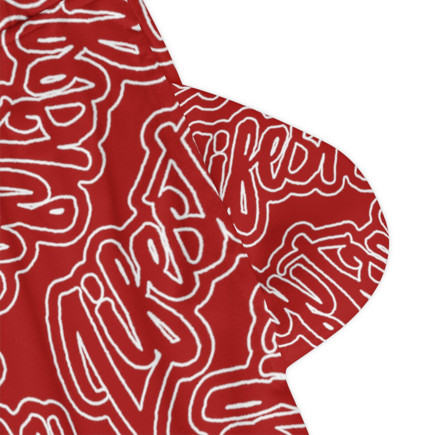 TWENTY3 BASKETBALL SHORTS RED/BLACK/WHITE