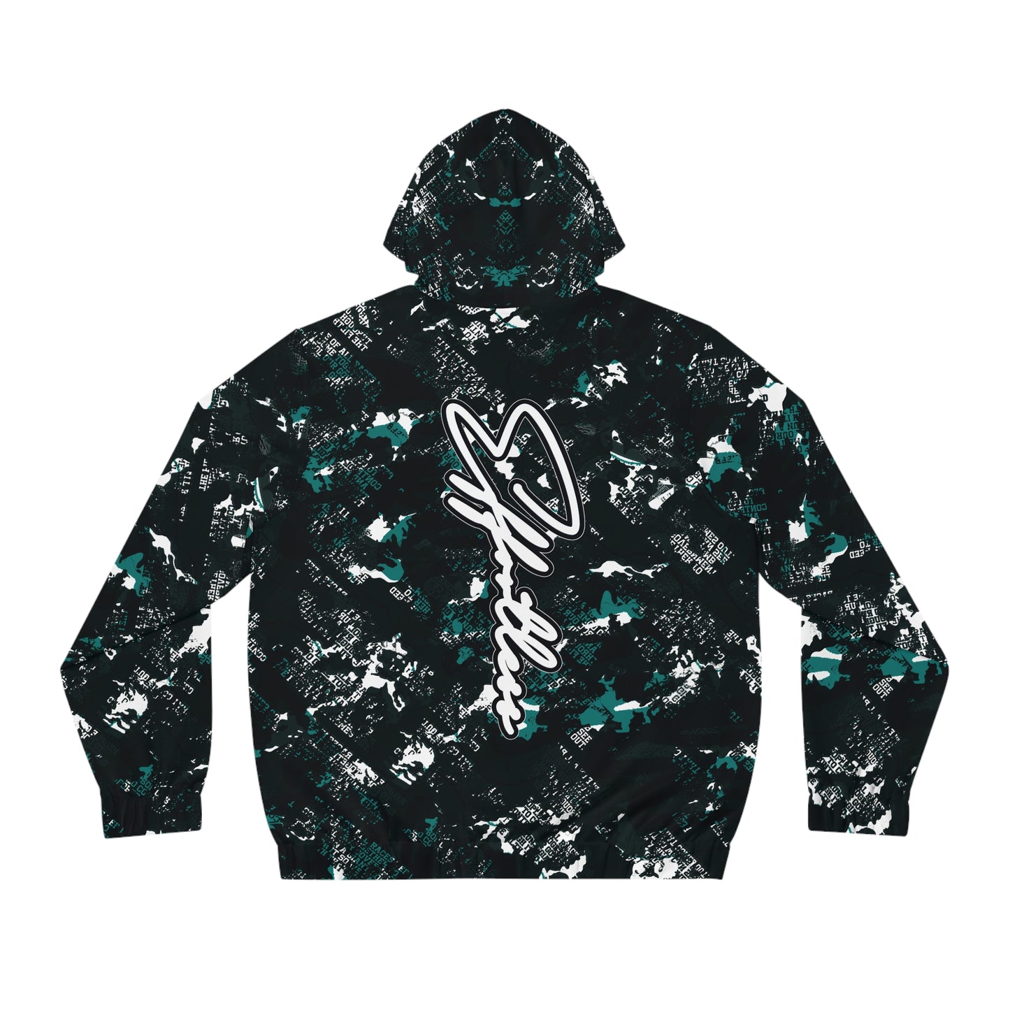 MONOCHROME WAVE HOODIE by MJDT | Only 17 Limited Editions