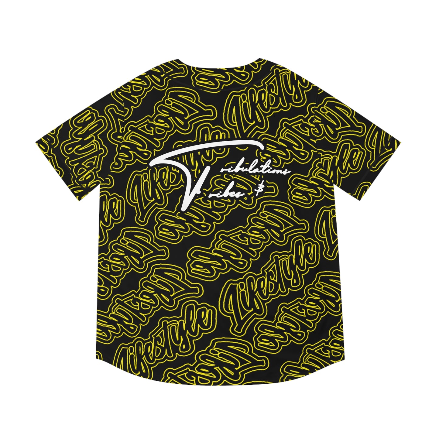TNT TWENTY3 BASEBALL JERSEY YELLOW/WHITE/BLACK