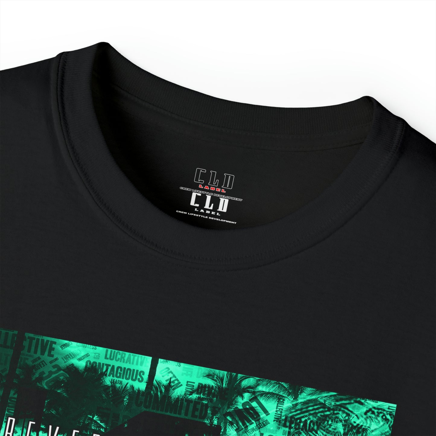 FOREVER APPRECIATED TEE TEAL/BLACK/WHITE