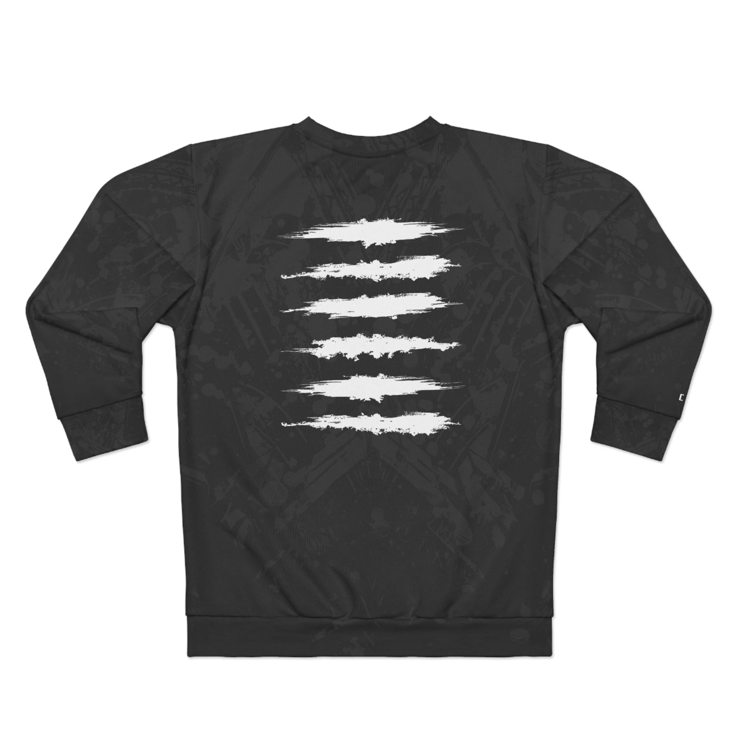 DARK MATTER SICK V2 PRINT CREWNECK BLACK/WHITE