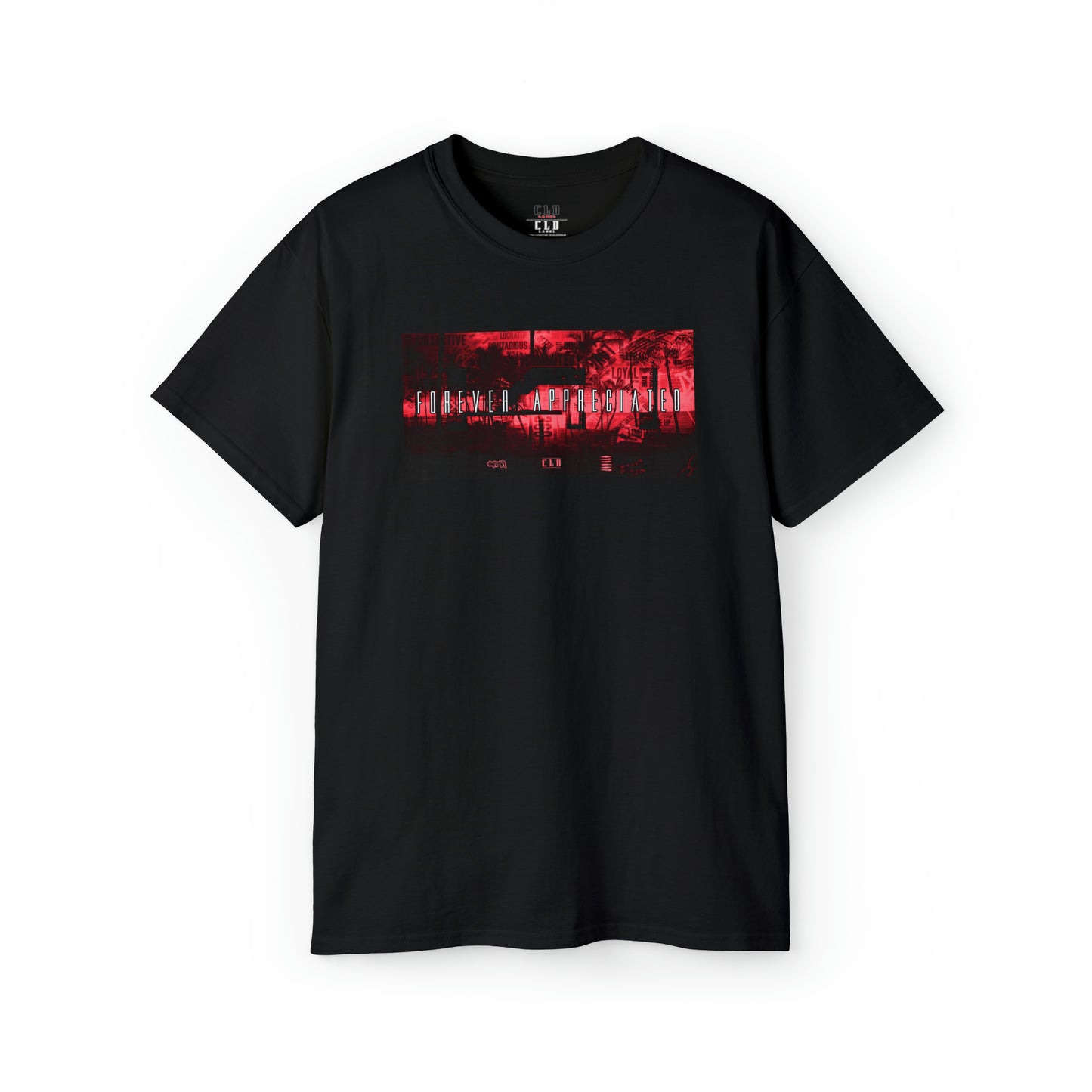FOREVER APPRECIATED TEE RED/BLACK/WHITE