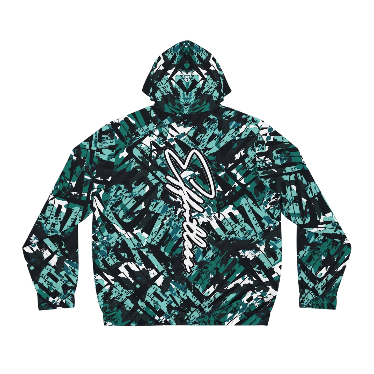 CYANIC CAMO HOODIE by MJDT | Only 17 Limited Editions