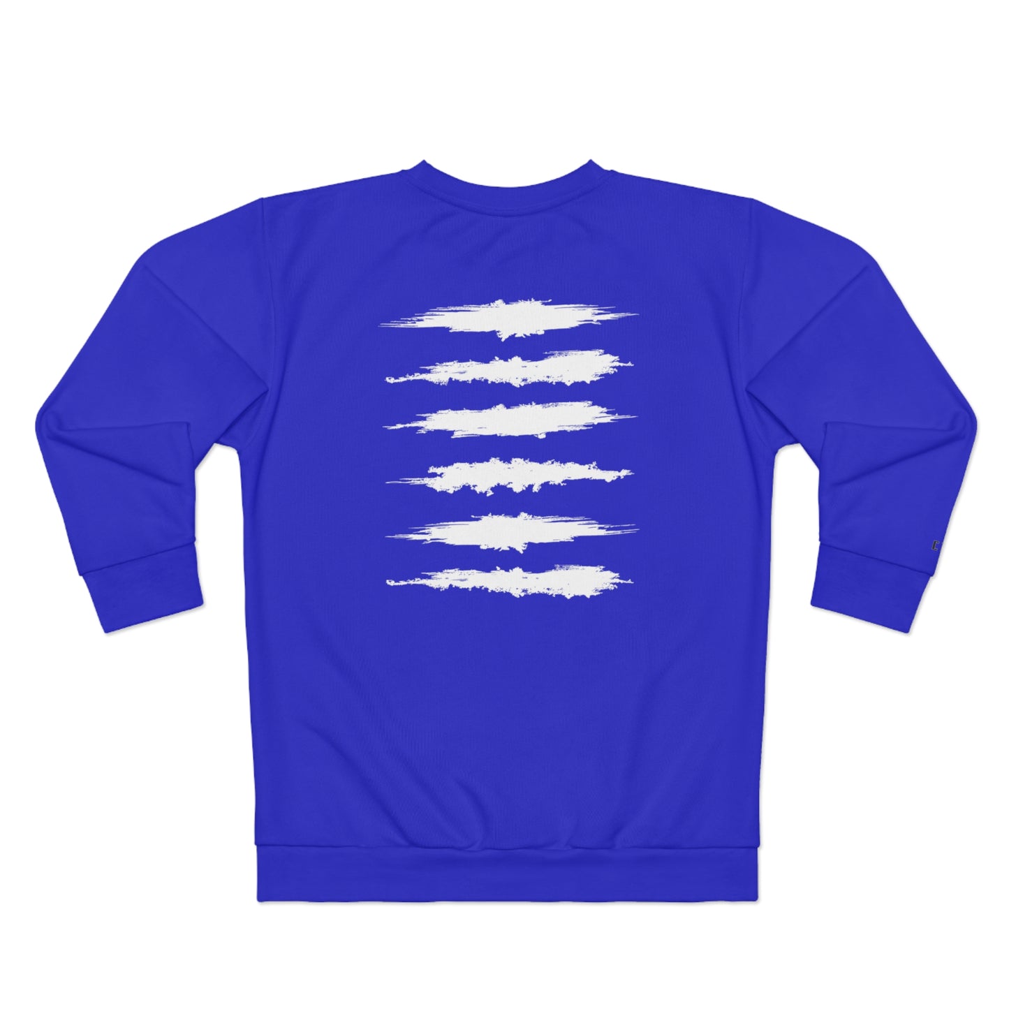 BLU MAGIK SICK PRINT CREWNECK DARK BLUE/WHITE