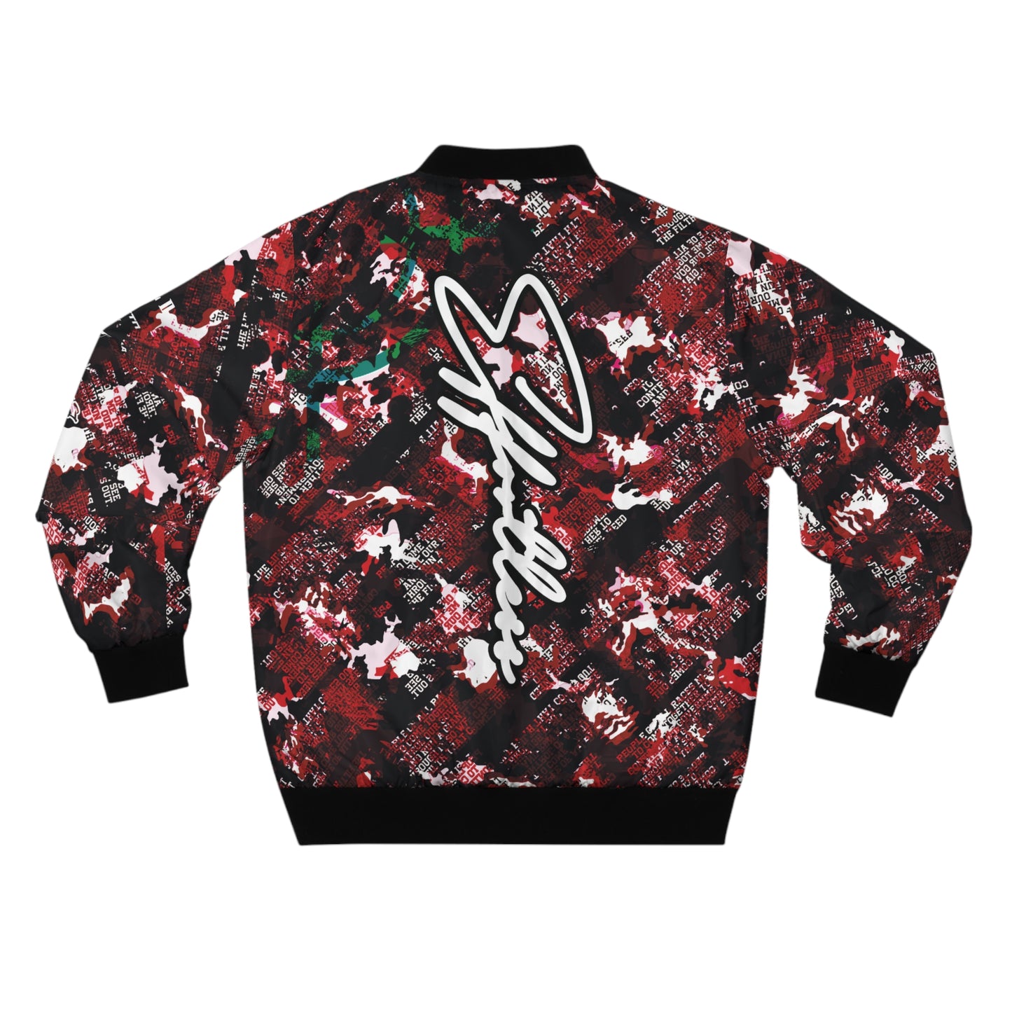 CRITICAL RANGE x EFFORTLESS by MJDT BOMBER JACKET RED/BLACK/WHITE (Only 35 Limited Editions)