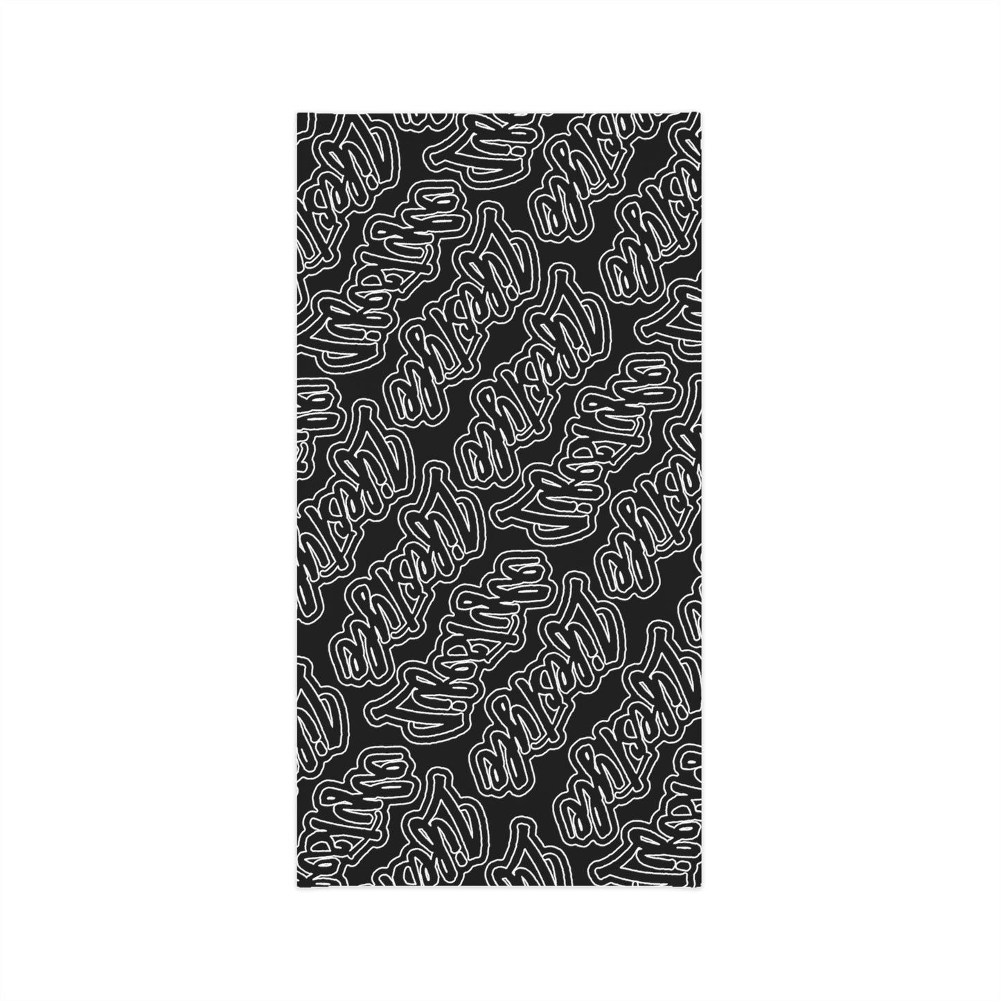 LIFESTYLE PATTERN BLACK WHITE NECK TUBE