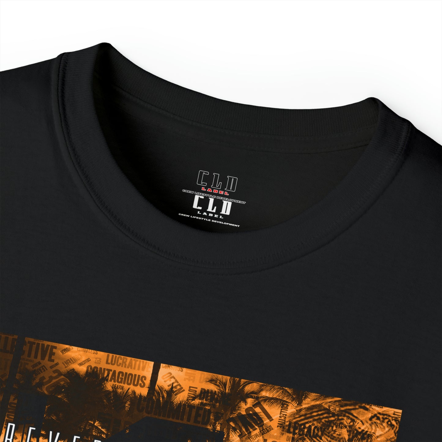 FOREVER APPRECIATED TEE ORANGE/BLACK/WHITE