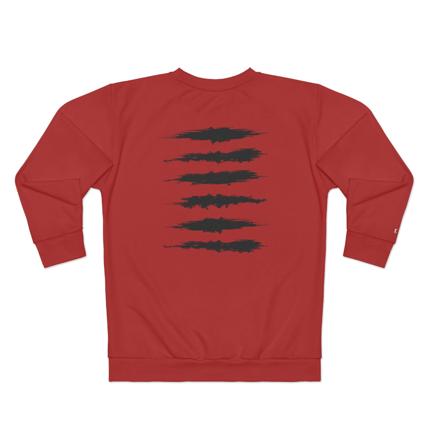 BLD SICK PRINT CREWNECK RED/BLACK