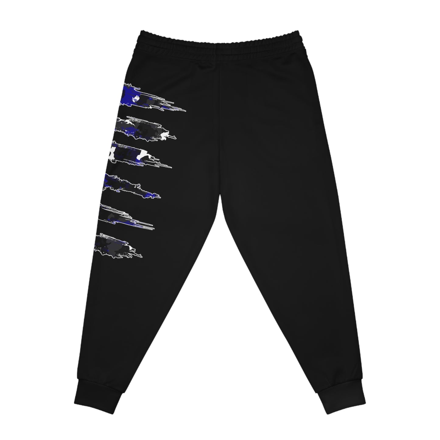 CAMOSIDE KNIGHTS STRP SICK V2 PRINT JOGGERS BOTTOMS BLUE/WHITE/BLACK TRACKSUIT