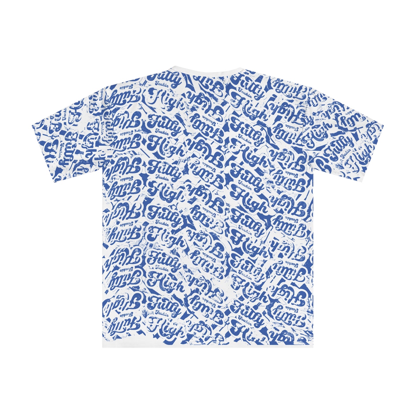BLUE RAIN FFH T-SHIRT | BLUE/WHITE