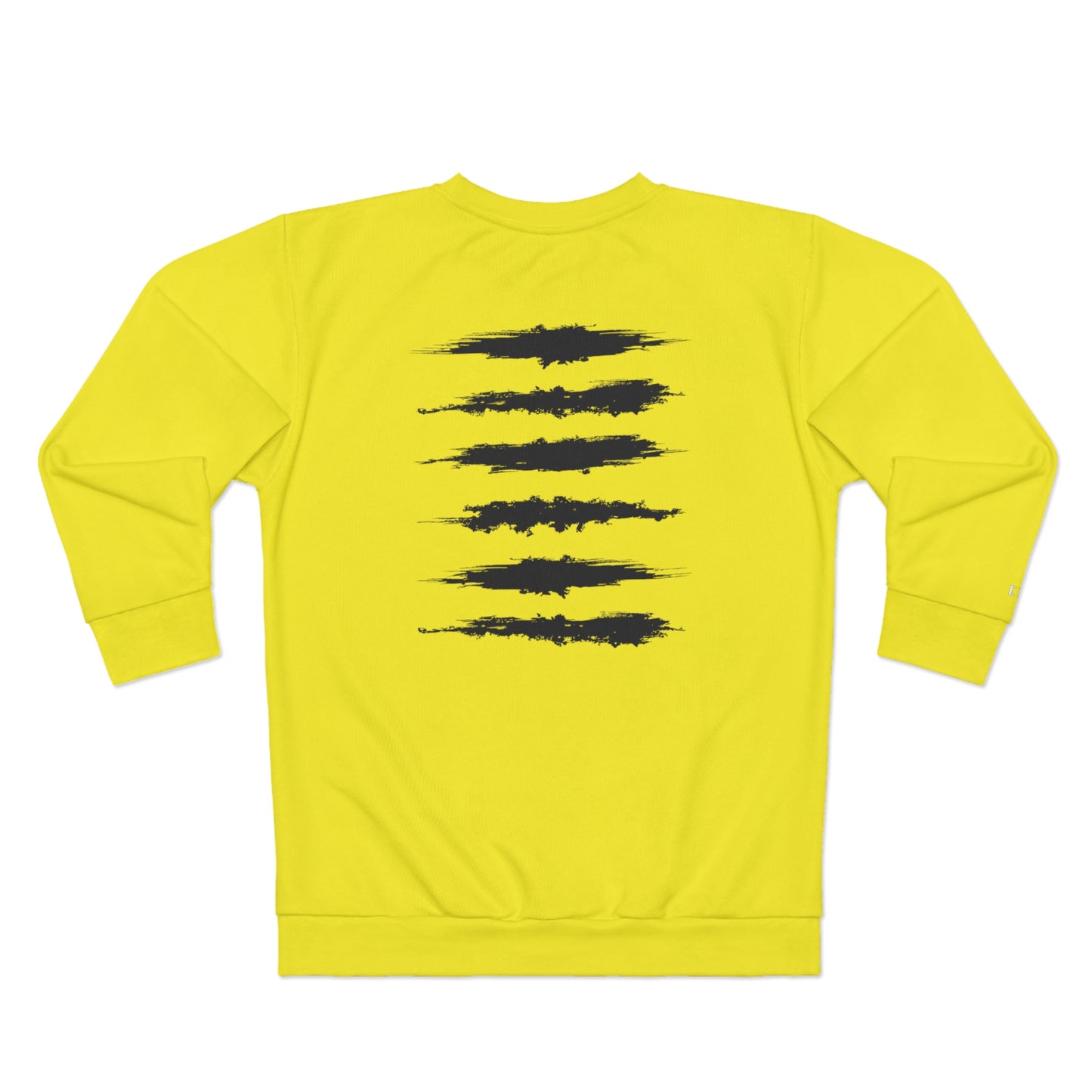 SOL SICK PRINT CREWNECK YELLOW/BLACK