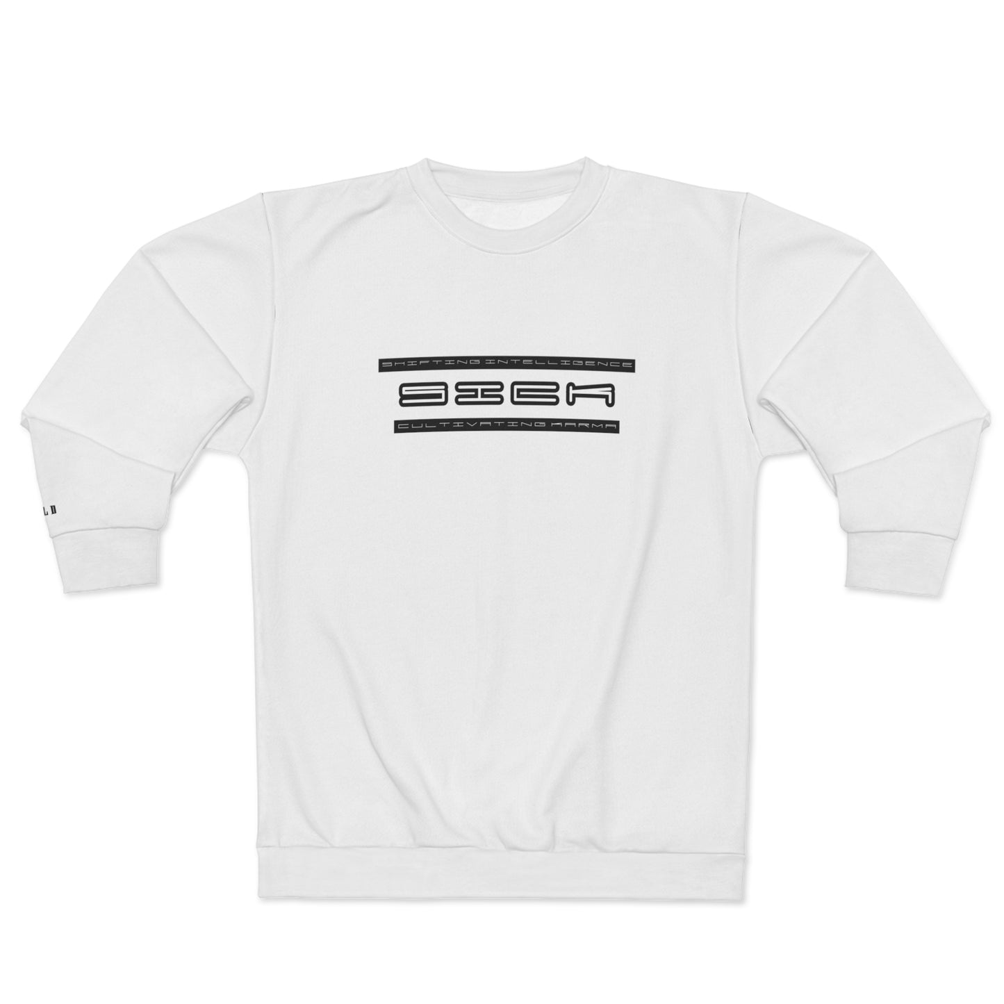 ICE SICK PRINT CREWNECK WHITE/BLACK