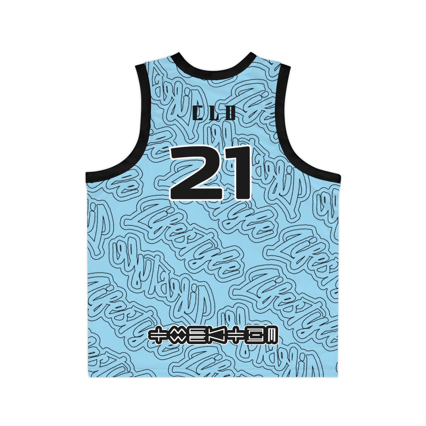 TNT LP TWENTY3 BASKETBALL JERSEY SKY BLUE/BLACK/WHITE