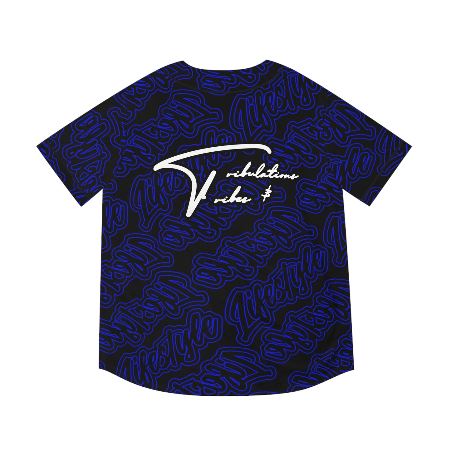 TNT TWENTY3 BASEBALL JERSEY BLUE/WHITE/BLACK