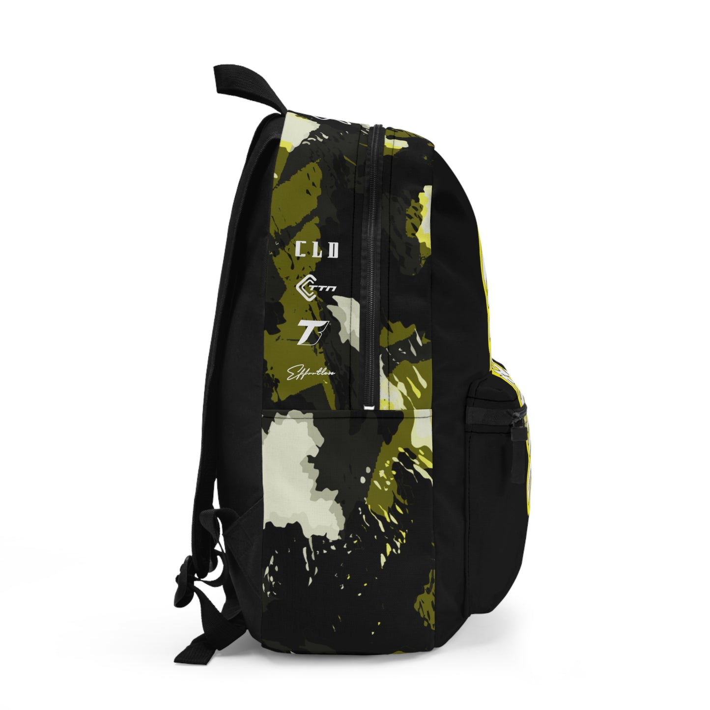 SUN T2 CAMOSIDE YELLOW PRINT BACKPACK BAG YELLOW/WHITE//BLACK - CLD LABEL X GDP