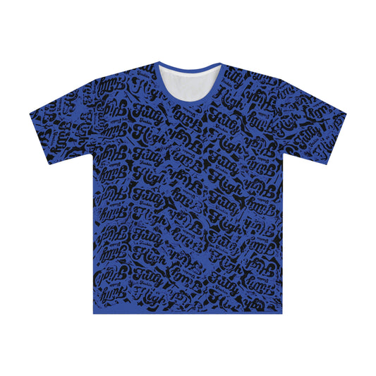 ROYAL BLUE FFH T-SHIRT | BLUE/BLACK