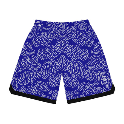 TWENTY3 BASKETBALL SHORTS BLUE/BLACK/WHITE