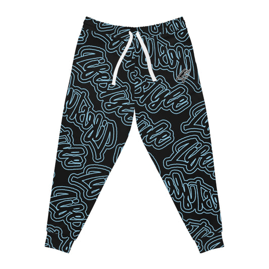 TNT TWENTY3 TRACKSUIT BOTTOMS BLACK/SKY BLUE/WHITE