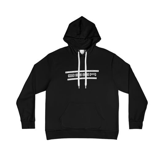 RAVEN SICK PRINT HOODIE BLACK/WHITE