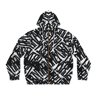 ACHROMATIC 2CRZY HOODIE by MJDT | Only 17 Limited Editions