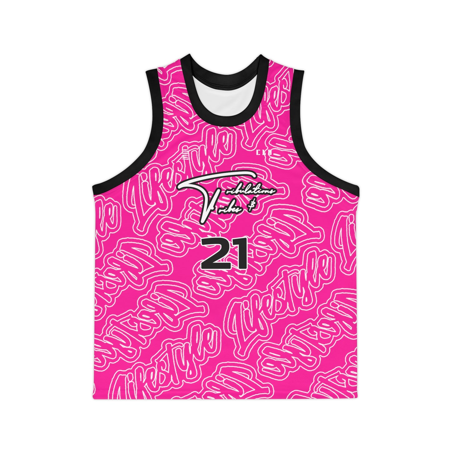 TNT LP TWENTY3 BASKETBALL JERSEY HOT PINK/BLACK/WHITE
