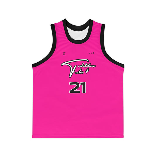 TNT 2 TWENTY3 BASKETBALL JERSEY HOT PINK/BLACK/WHITE