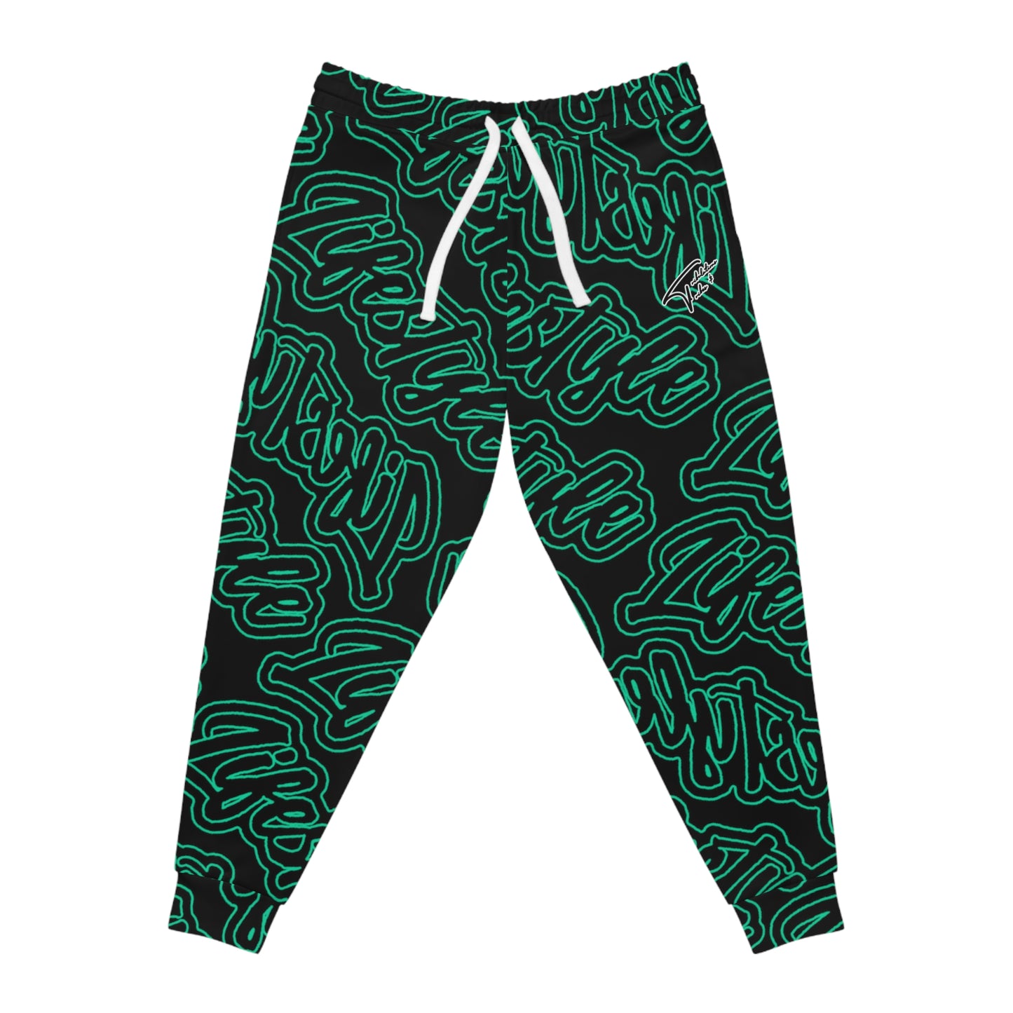 TNT TWENTY3 TRACKSUIT BOTTOMS BLACK/TEAL/WHITE