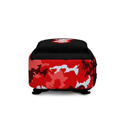 REDSUN T2 CAMOSIDE RED PRINT BACKPACK BAG RED/WHITE/BLACK - CLD LABEL X GDP
