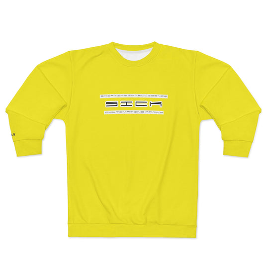 SOL SICK PRINT CREWNECK YELLOW/WHITE