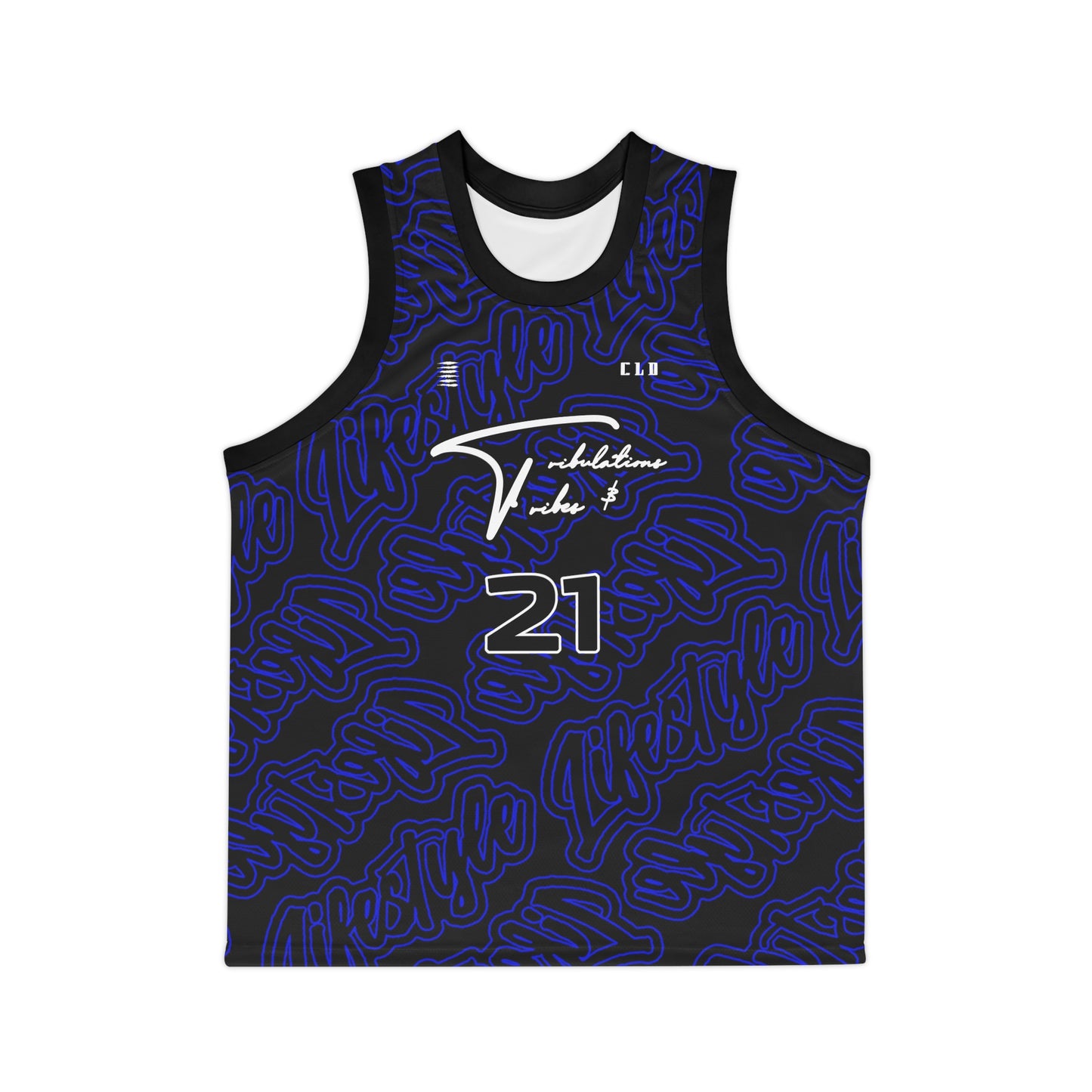 TNT LP TWENTY3 BASKETBALL JERSEY BLACK/BLUE/WHITE