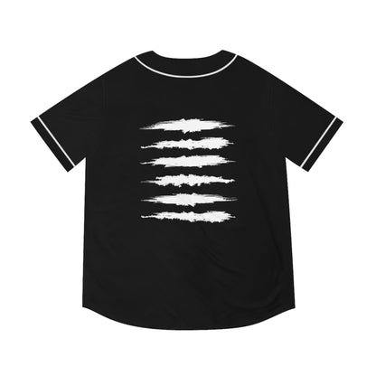 RAVEN SICK PRINT BASEBALL JERSEY BLACK/WHITE