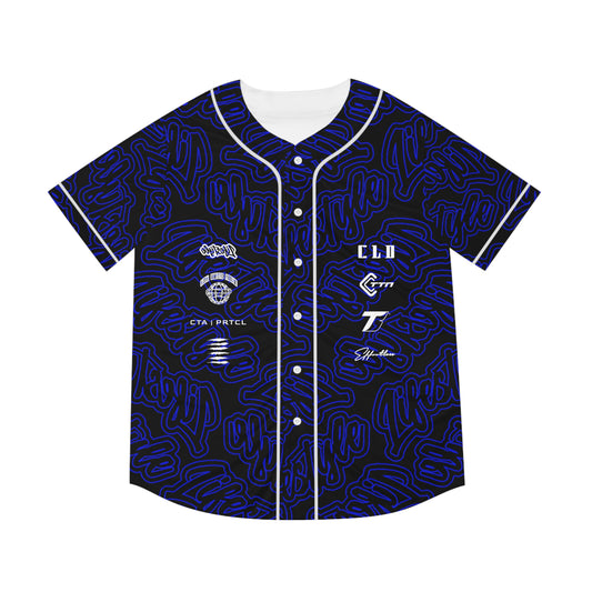 TNT TWENTY3 BASEBALL JERSEY BLUE/WHITE/BLACK