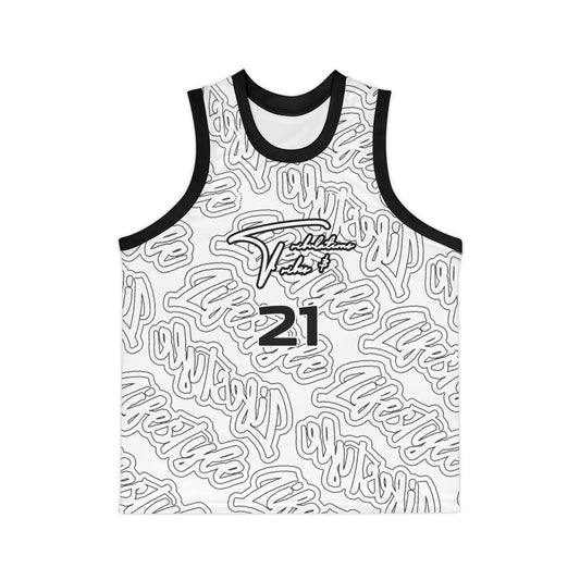TNT LP TWENTY3 BASKETBALL JERSEY WHITE/BLACK
