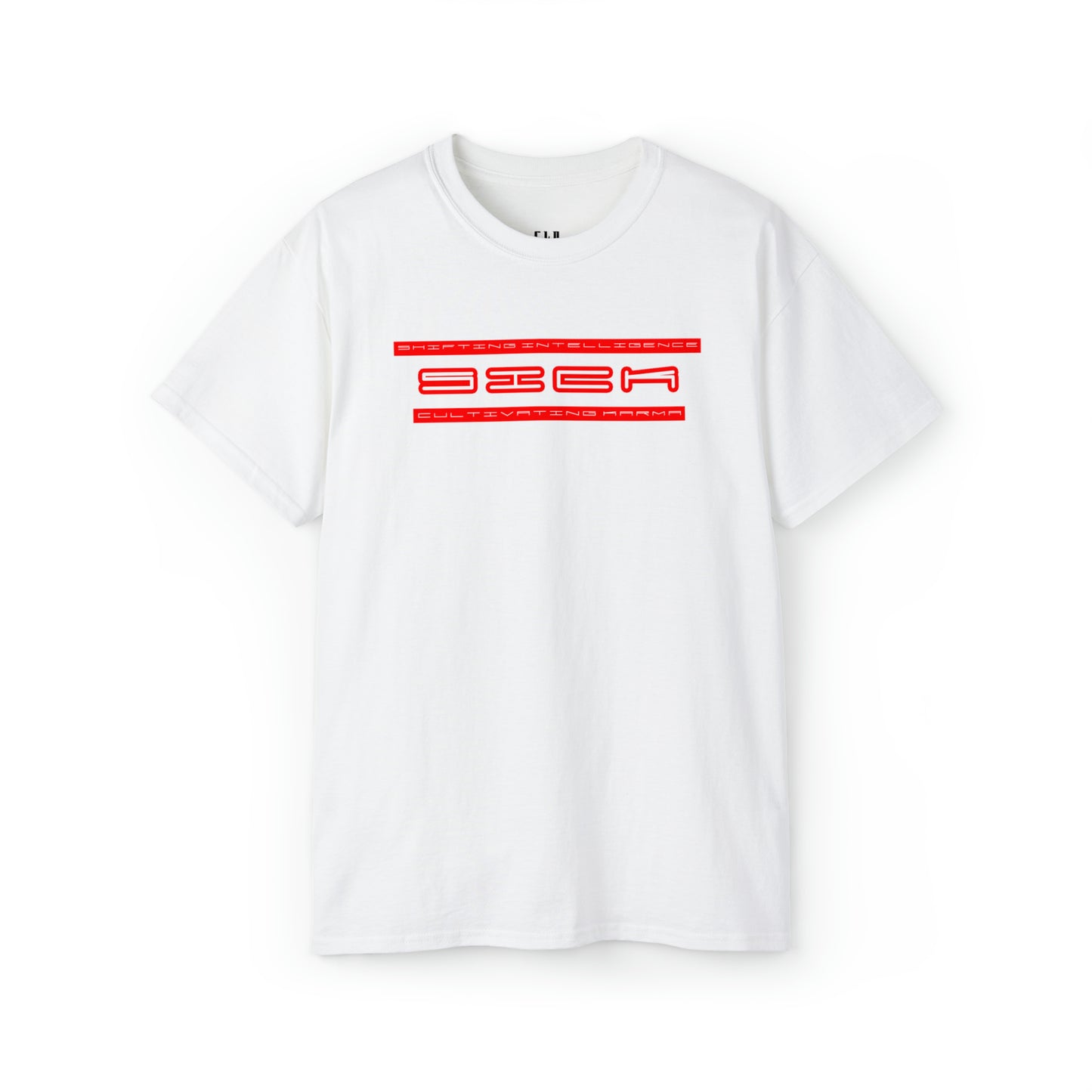 TRUEST VIRTUE TEE T SHIRT SICK V2 PRINT WHITE/RED