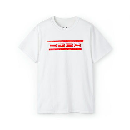 TRUEST VIRTUE TEE T SHIRT SICK V2 PRINT WHITE/RED